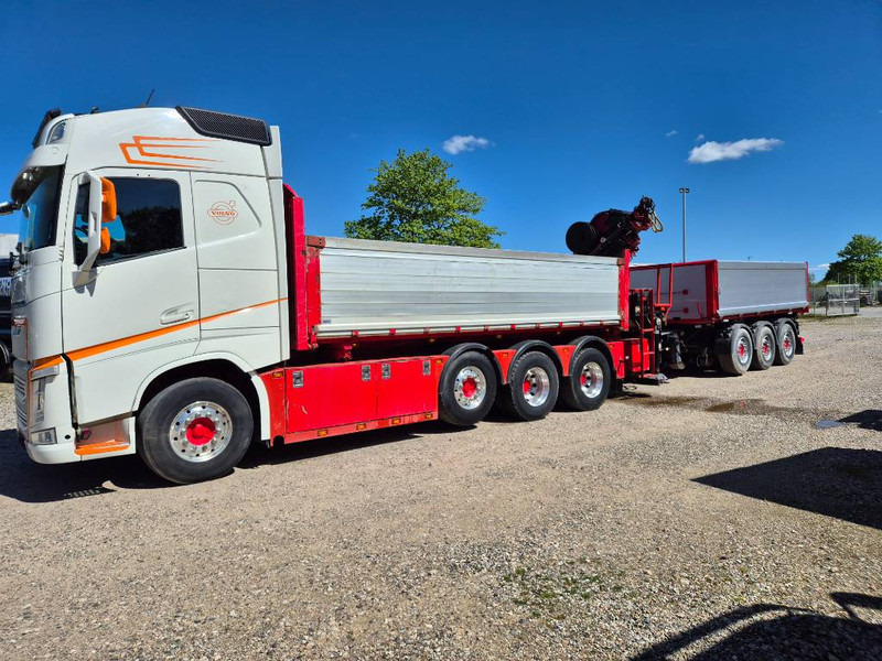 Volvo FH540 8x4 // Tipper // Hiab 288 EP-5 HIPRO/ - Darus autó: 5 kép. Volvo FH540 8x4 // Tipper // Hiab 288 EP-5 HIPRO/ - Darus autó: 5 kép.