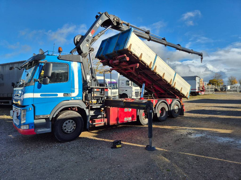 Volvo FM 500 8x4/4 // HIAB 244 EP-5 HIPRO // 3 way tip - Darus autó: 1 kép. Volvo FM 500 8x4/4 // HIAB 244 EP-5 HIPRO // 3 way tip - Darus autó: 1 kép.