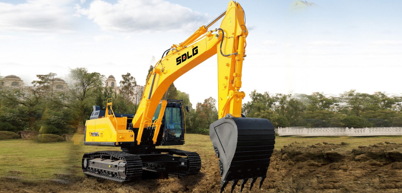 SDLG E6375H - Lánctalpas kotró: 2 kép. SDLG E6375H - Lánctalpas kotró: 2 kép.