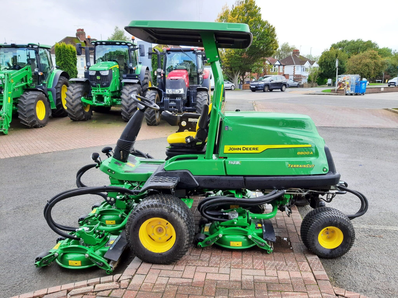 John Deere 8800A rotary mower - Kerti fűkasza: 4 kép. John Deere 8800A rotary mower - Kerti fűkasza: 4 kép.
