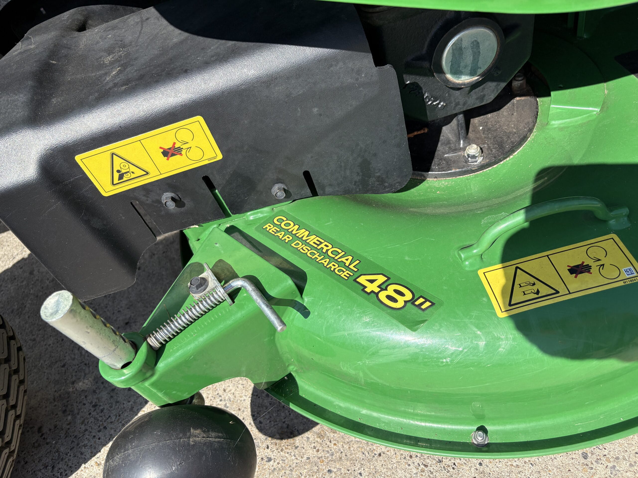 Kerti fűkasza John Deere X950R Cut & Collect mower: 7 kép.