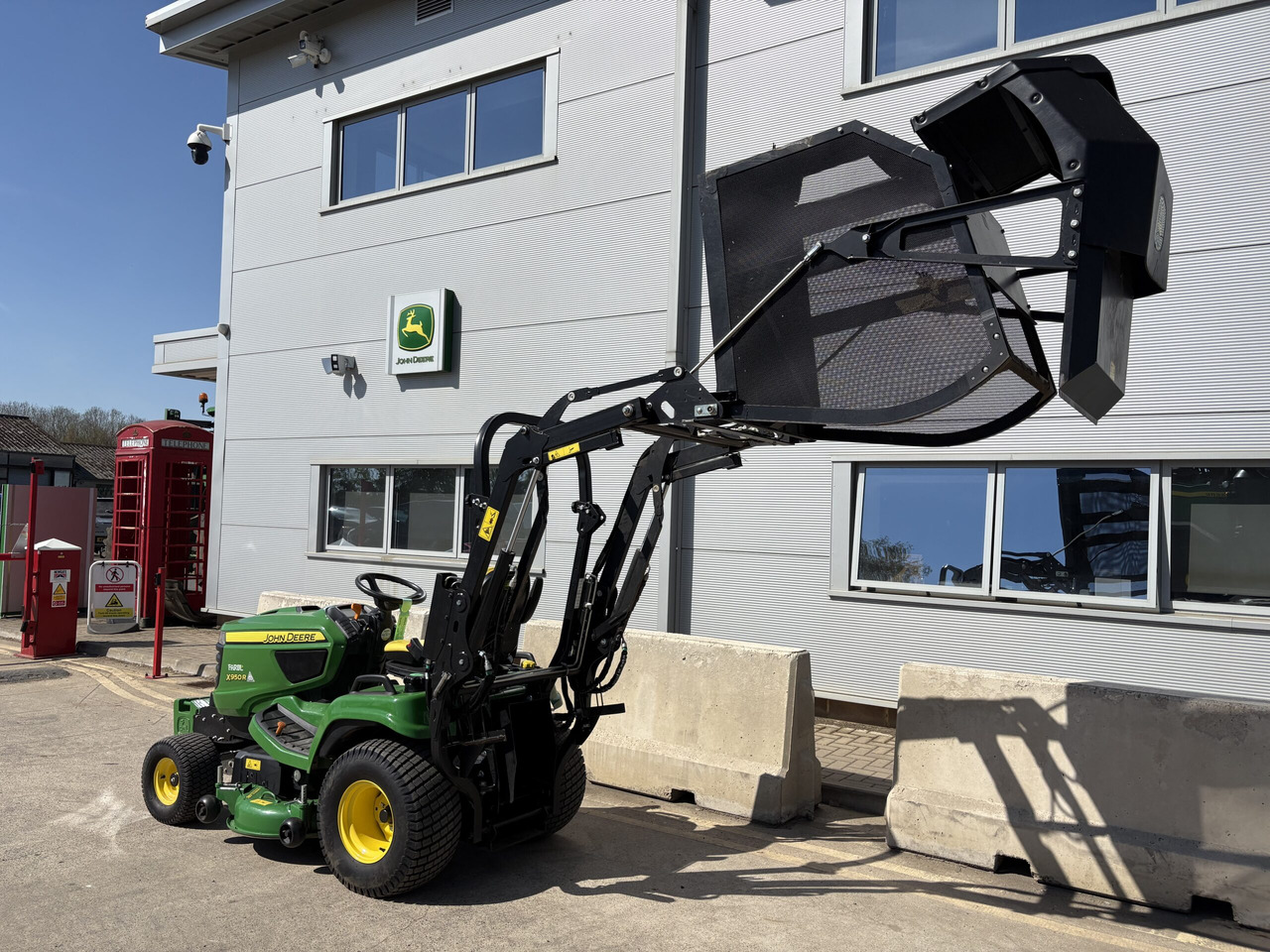 Kerti fűkasza John Deere X950R Cut & Collect mower: 8 kép.
