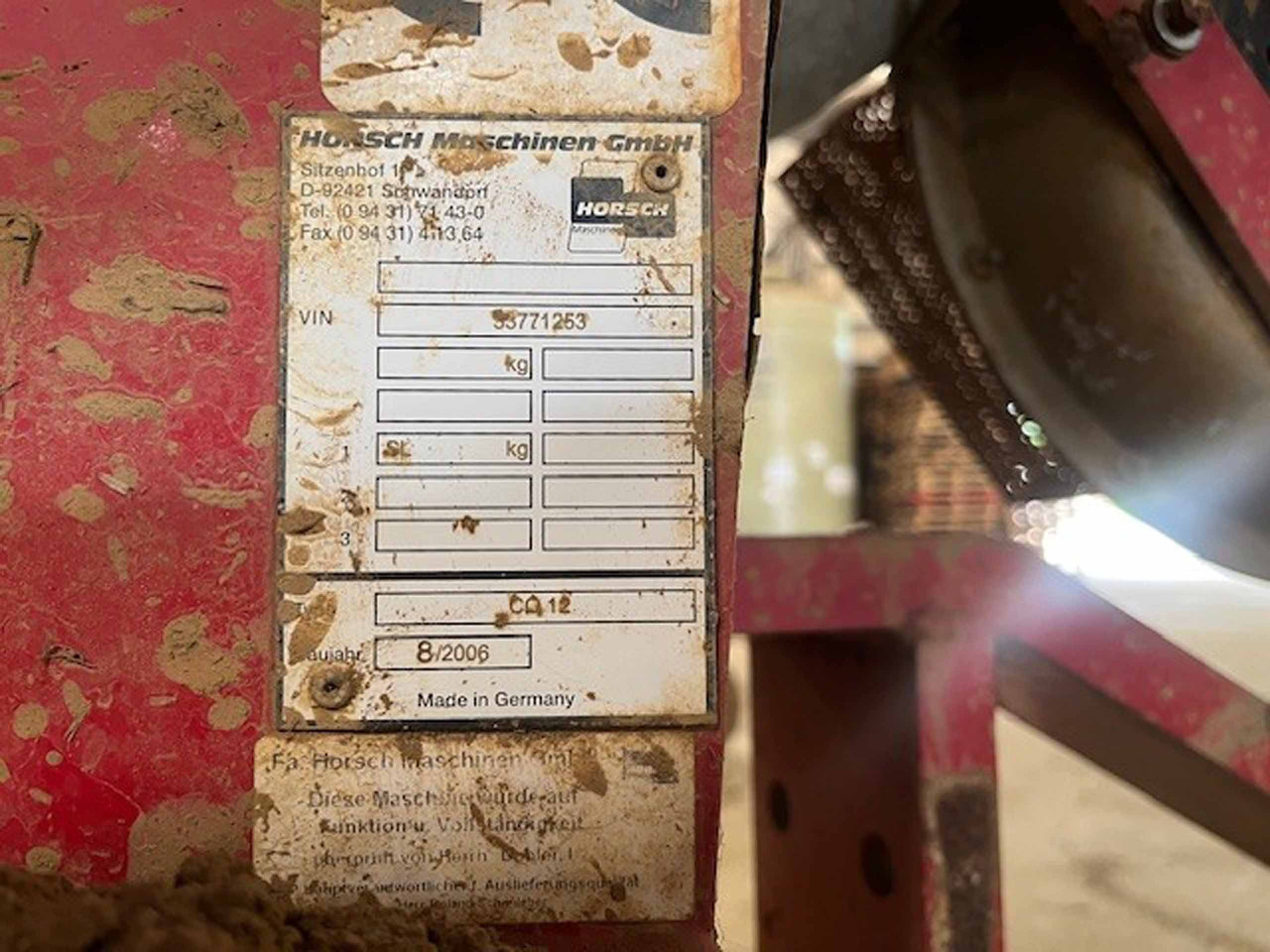 Simba Horsch C012 Drill - Vetőgép: 4 kép. Simba Horsch C012 Drill - Vetőgép: 4 kép.