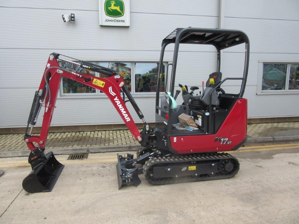 YANMAR SV17VT - Kotrógép: 2 kép. YANMAR SV17VT - Kotrógép: 2 kép.