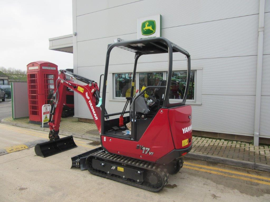 YANMAR SV17VT - Kotrógép: 3 kép. YANMAR SV17VT - Kotrógép: 3 kép.
