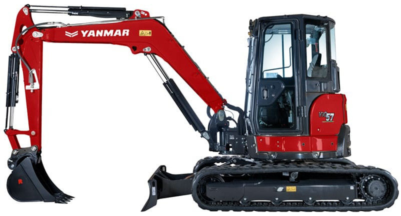 Yanmar ViO57-6B - Kotrógép: 3 kép. Yanmar ViO57-6B - Kotrógép: 3 kép.
