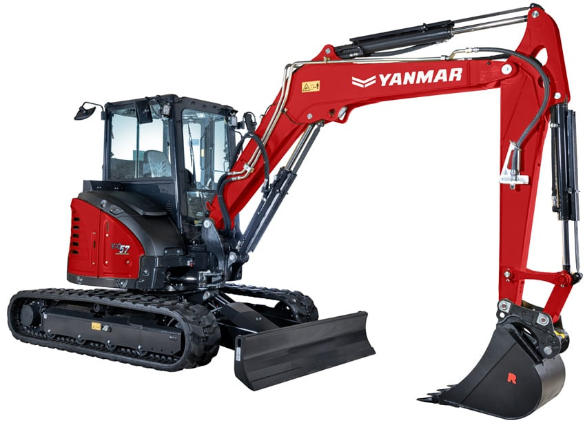 Yanmar ViO57-6B - Kotrógép: 4 kép. Yanmar ViO57-6B - Kotrógép: 4 kép.