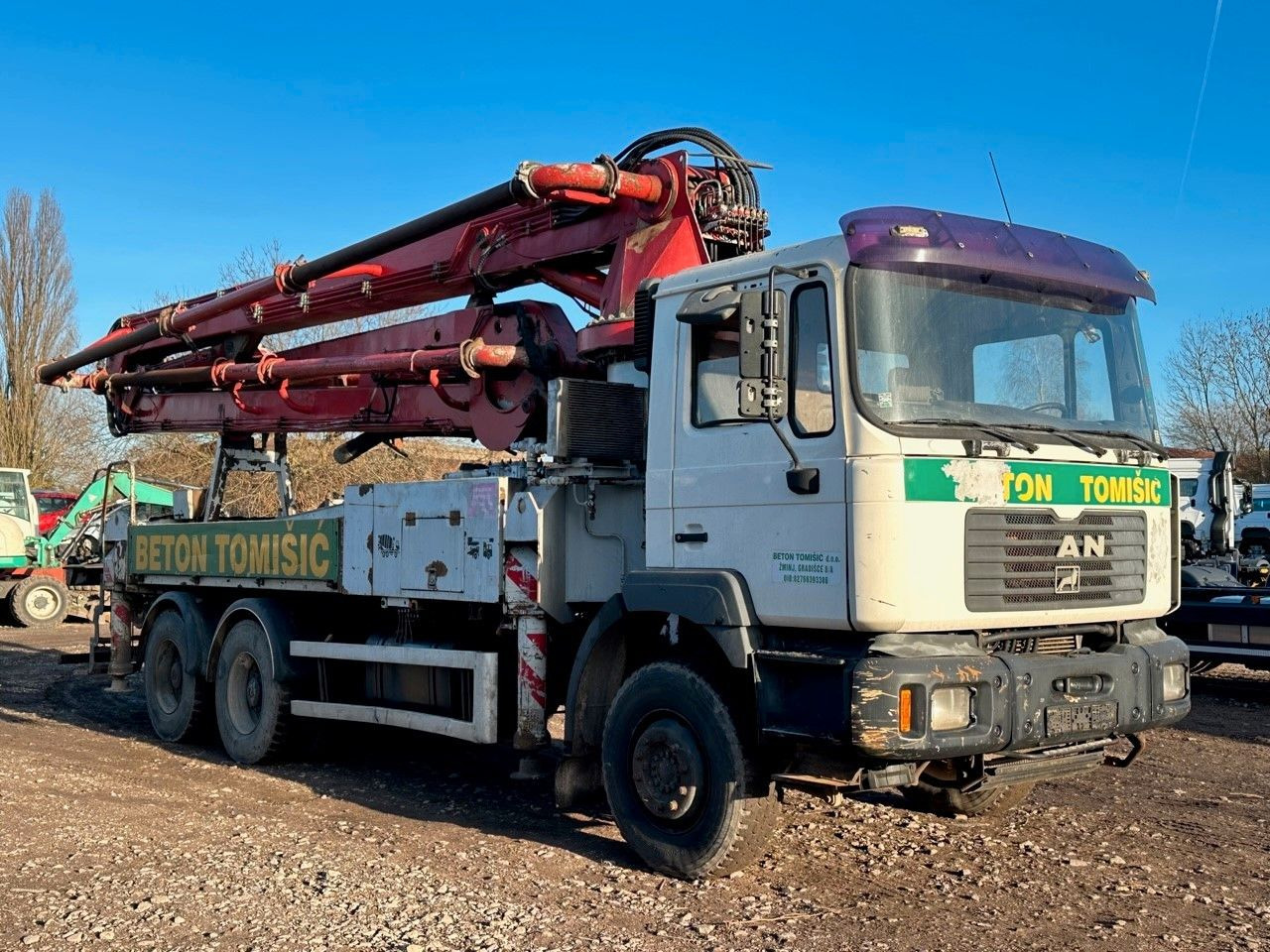 MAN FE 310 6X4 Cifa 36m Betonpumpe - Betonpumpa: 1 kép. MAN FE 310 6X4 Cifa 36m Betonpumpe - Betonpumpa: 1 kép.