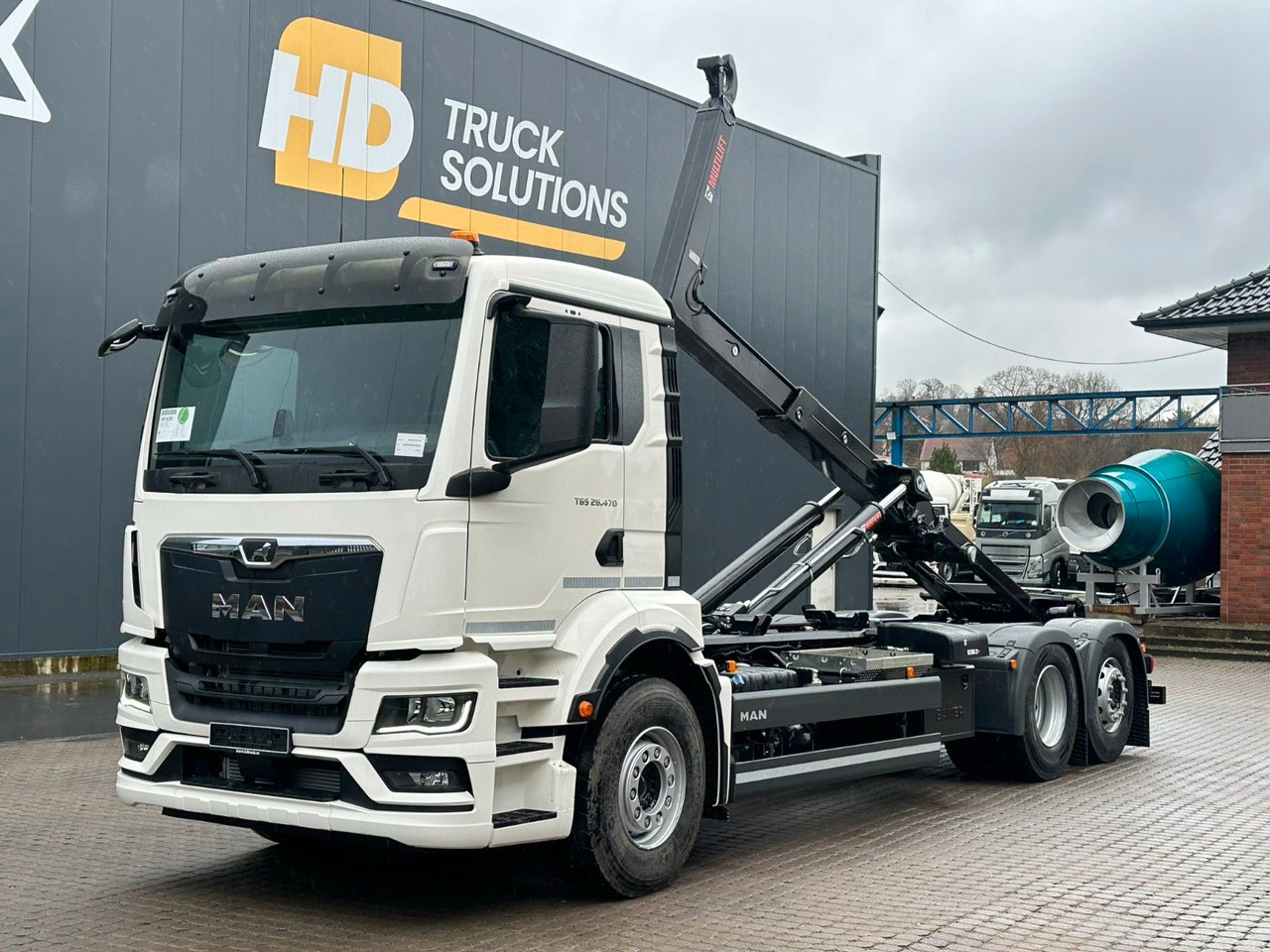 MAN TGS 26.470 6x2 Retarder MulitLift 21S59 - Horgos rakodó teherautó, Darus autó: 2 kép. MAN TGS 26.470 6x2 Retarder MulitLift 21S59 - Horgos rakodó teherautó, Darus autó: 2 kép.