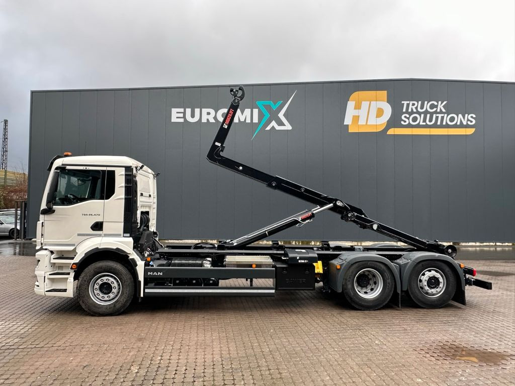 MAN TGS 26.470 6x2 Retarder MulitLift 21S59 - Horgos rakodó teherautó, Darus autó: 3 kép. MAN TGS 26.470 6x2 Retarder MulitLift 21S59 - Horgos rakodó teherautó, Darus autó: 3 kép.