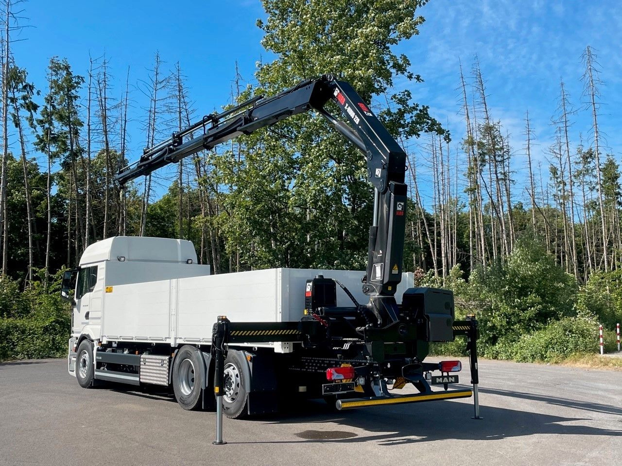 MAN TGS 26.480 6X2 Euro6 Retarder HIAB 228 - 4 - Platós teherautó, Darus autó: 4 kép. MAN TGS 26.480 6X2 Euro6 Retarder HIAB 228 - 4 - Platós teherautó, Darus autó: 4 kép.
