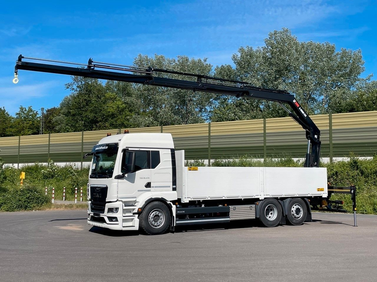 MAN TGS 26.480 6X2 Euro6 Retarder HIAB 228 - 4 - Darus autó: 1 kép. MAN TGS 26.480 6X2 Euro6 Retarder HIAB 228 - 4 - Darus autó: 1 kép.