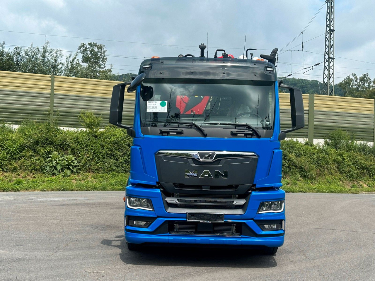 MAN TGS 26.480 6x2 Abrollkipper + Kran EPSILON lízing MAN TGS 26.480 6x2 Abrollkipper + Kran EPSILON: 10 kép.