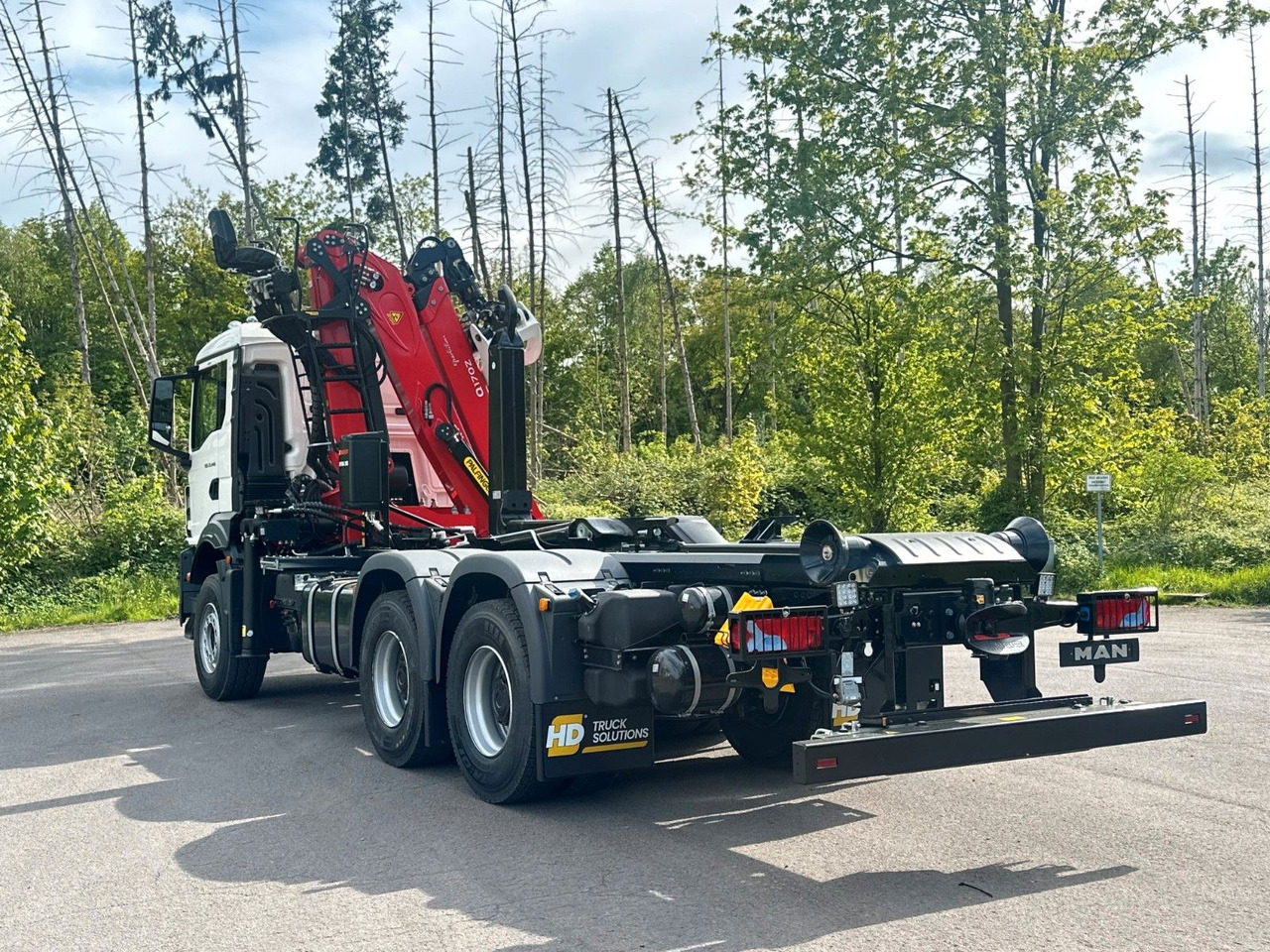 MAN TGS 33.440 6x4 Epsilon 170Z MultiLift 20s56 - Horgos rakodó teherautó, Darus autó: 4 kép. MAN TGS 33.440 6x4 Epsilon 170Z MultiLift 20s56 - Horgos rakodó teherautó, Darus autó: 4 kép.