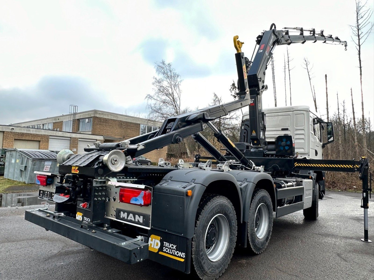 MAN TGS 33.440 6x6 BB Abrollkipper+Kran Hiab 228-6 lízing MAN TGS 33.440 6x6 BB Abrollkipper+Kran Hiab 228-6: 13 kép.