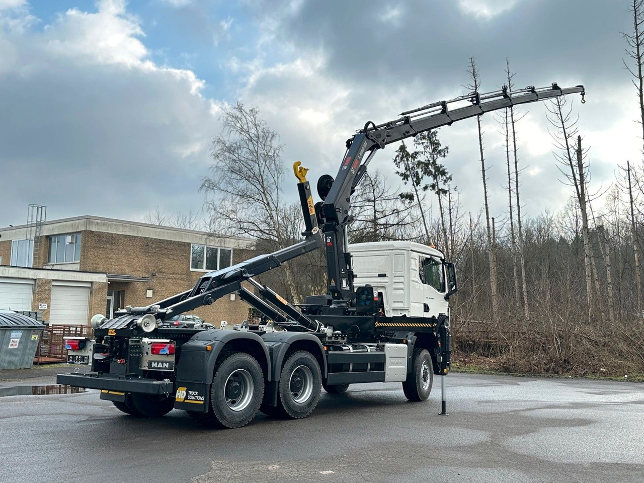 MAN TGS 33.440 6x6 BB Abrollkipper+Kran Hiab 228-6 lízing MAN TGS 33.440 6x6 BB Abrollkipper+Kran Hiab 228-6: 6 kép.