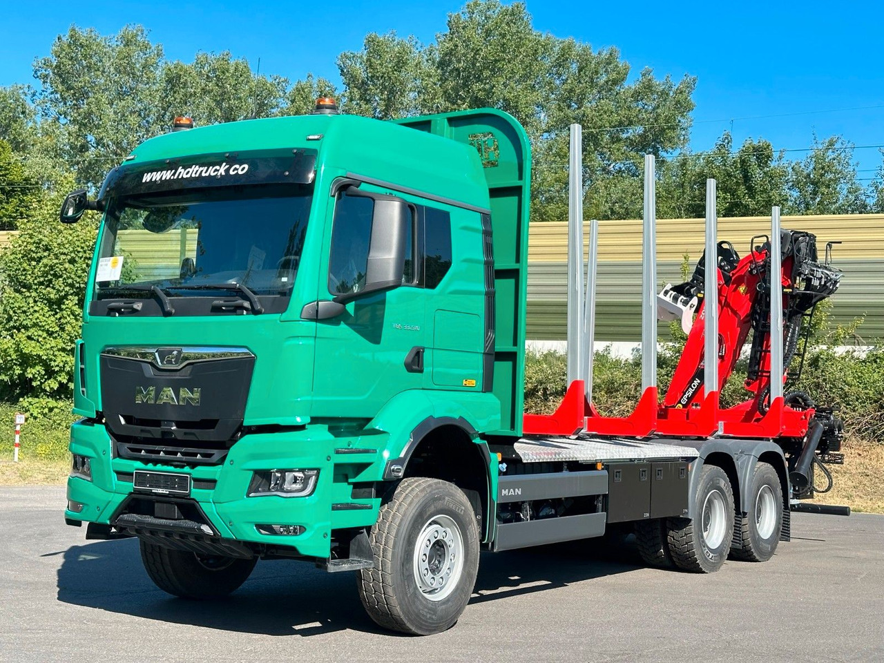MAN TGS 33.510 6X4 BB Euro6e EPSILON 150Z - Rönkszállító teherautó, Darus autó: 1 kép. MAN TGS 33.510 6X4 BB Euro6e EPSILON 150Z - Rönkszállító teherautó, Darus autó: 1 kép.