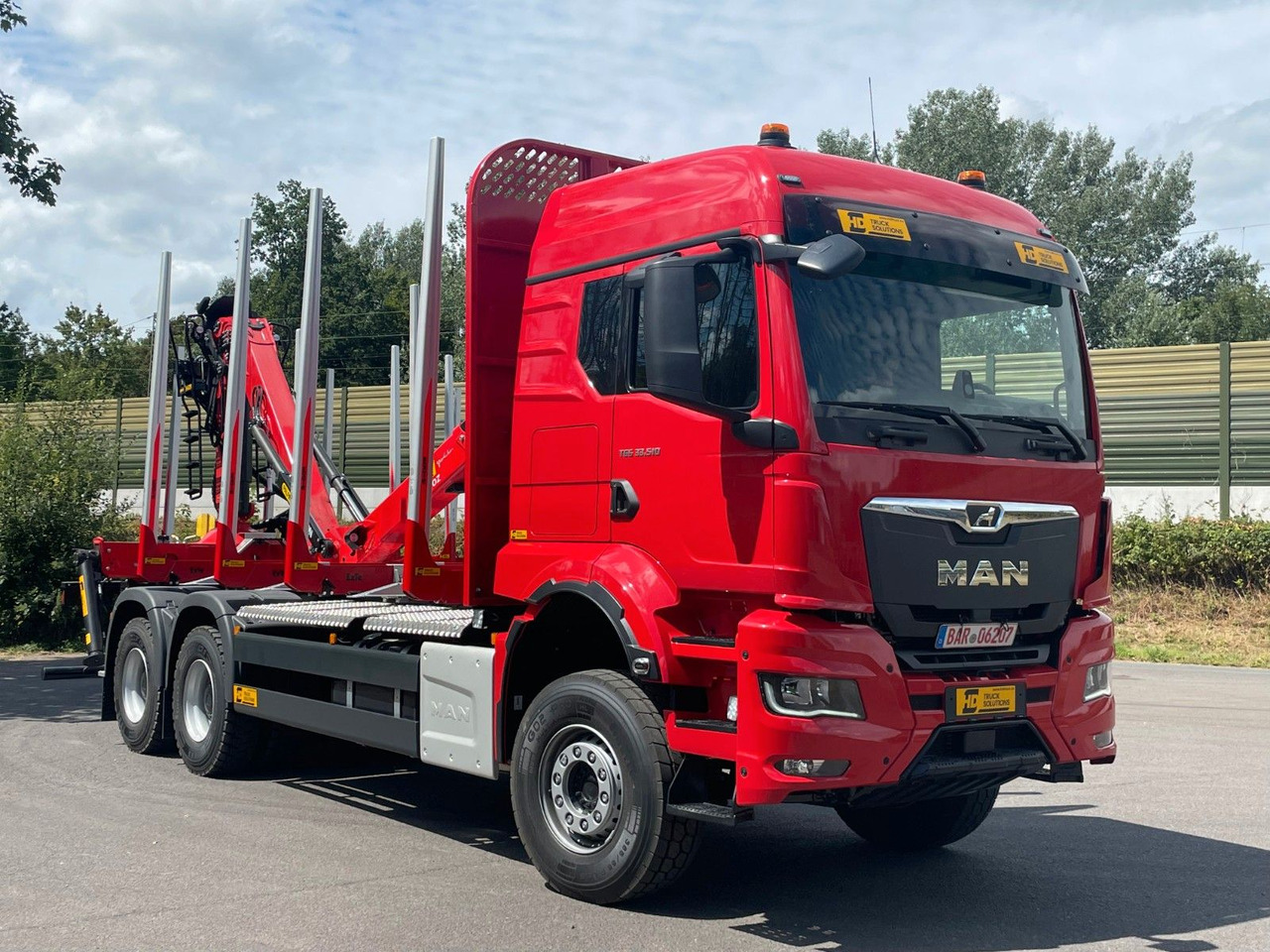 MAN TGS 33.510 6X4 BL Euro6e EPSILON 170Z - Rönkszállító teherautó, Darus autó: 1 kép. MAN TGS 33.510 6X4 BL Euro6e EPSILON 170Z - Rönkszállító teherautó, Darus autó: 1 kép.