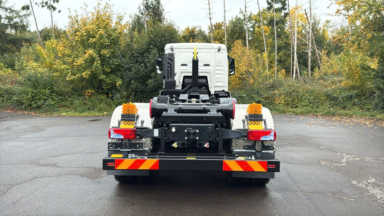 MAN TGS 35.480 8x4 Euro6e Hiab MultLift Abrollkipper - Horgos rakodó teherautó, Darus autó: 4 kép. MAN TGS 35.480 8x4 Euro6e Hiab MultLift Abrollkipper - Horgos rakodó teherautó, Darus autó: 4 kép.