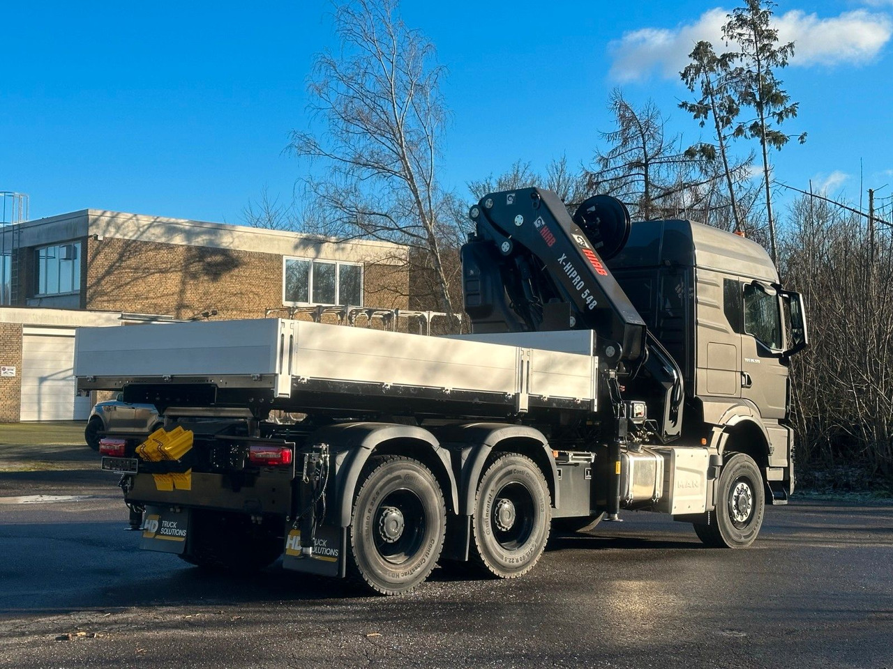Nyergesvontató MAN TGS 26.520 6x6  Kran HIAB X-HIPRO 548E-8: 8 kép.