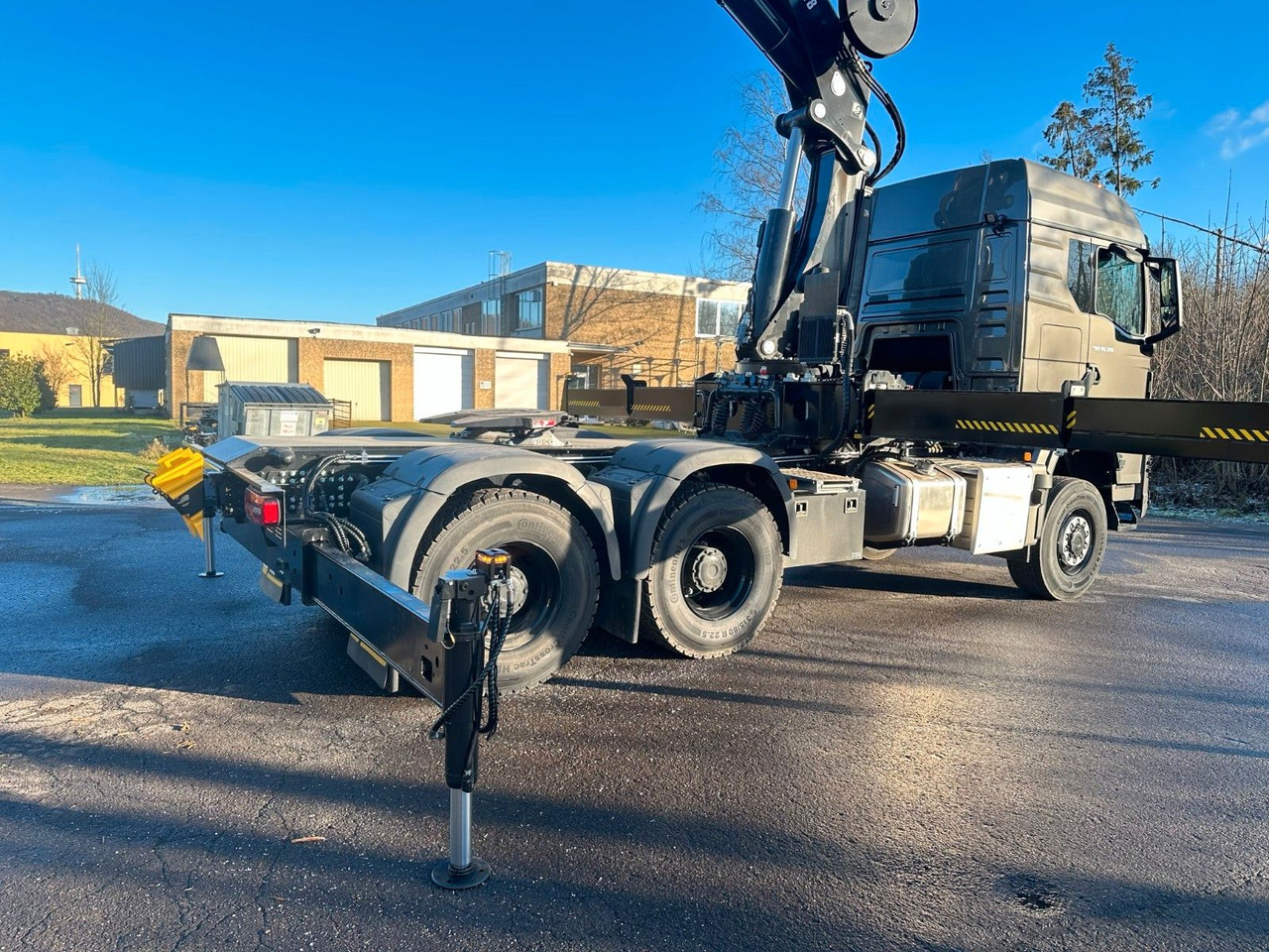 Nyergesvontató MAN TGS 26.520 6x6  Kran HIAB X-HIPRO 548E-8: 18 kép.