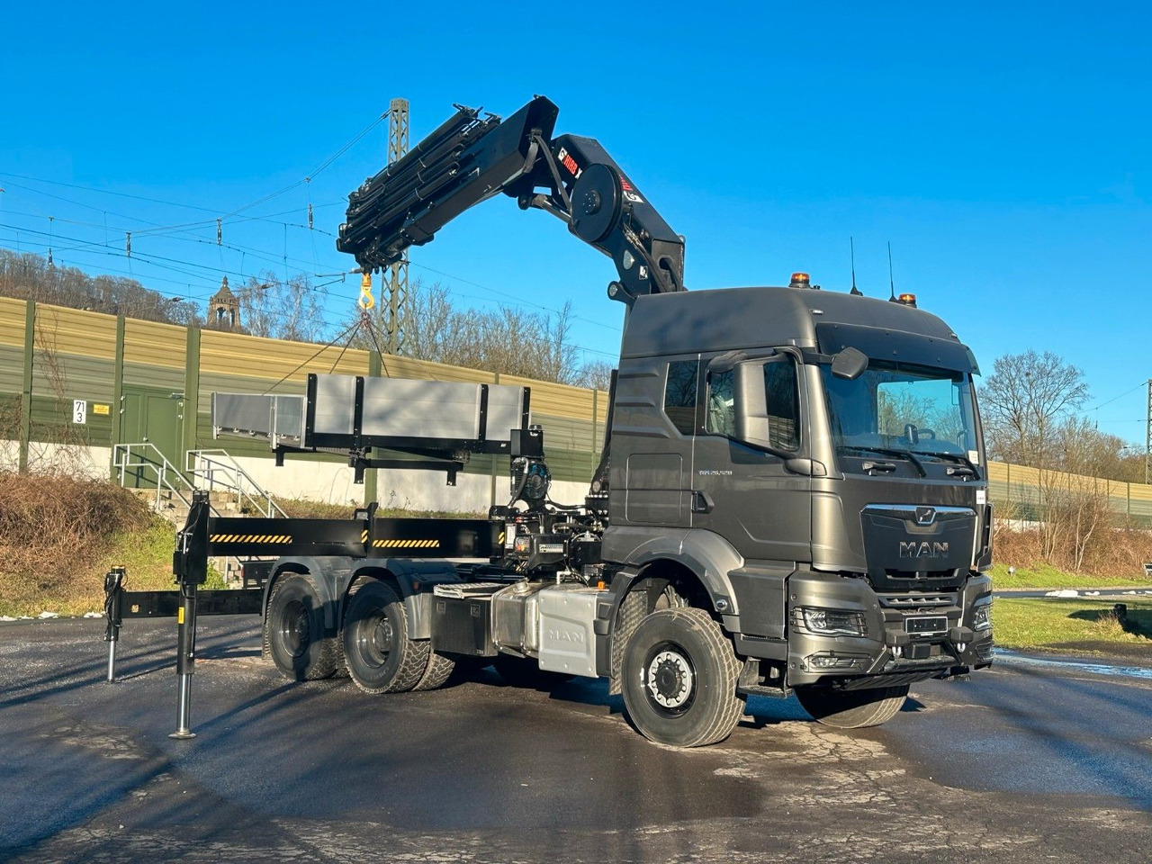 Nyergesvontató MAN TGS 26.520 6x6  Kran HIAB X-HIPRO 548E-8: 11 kép.