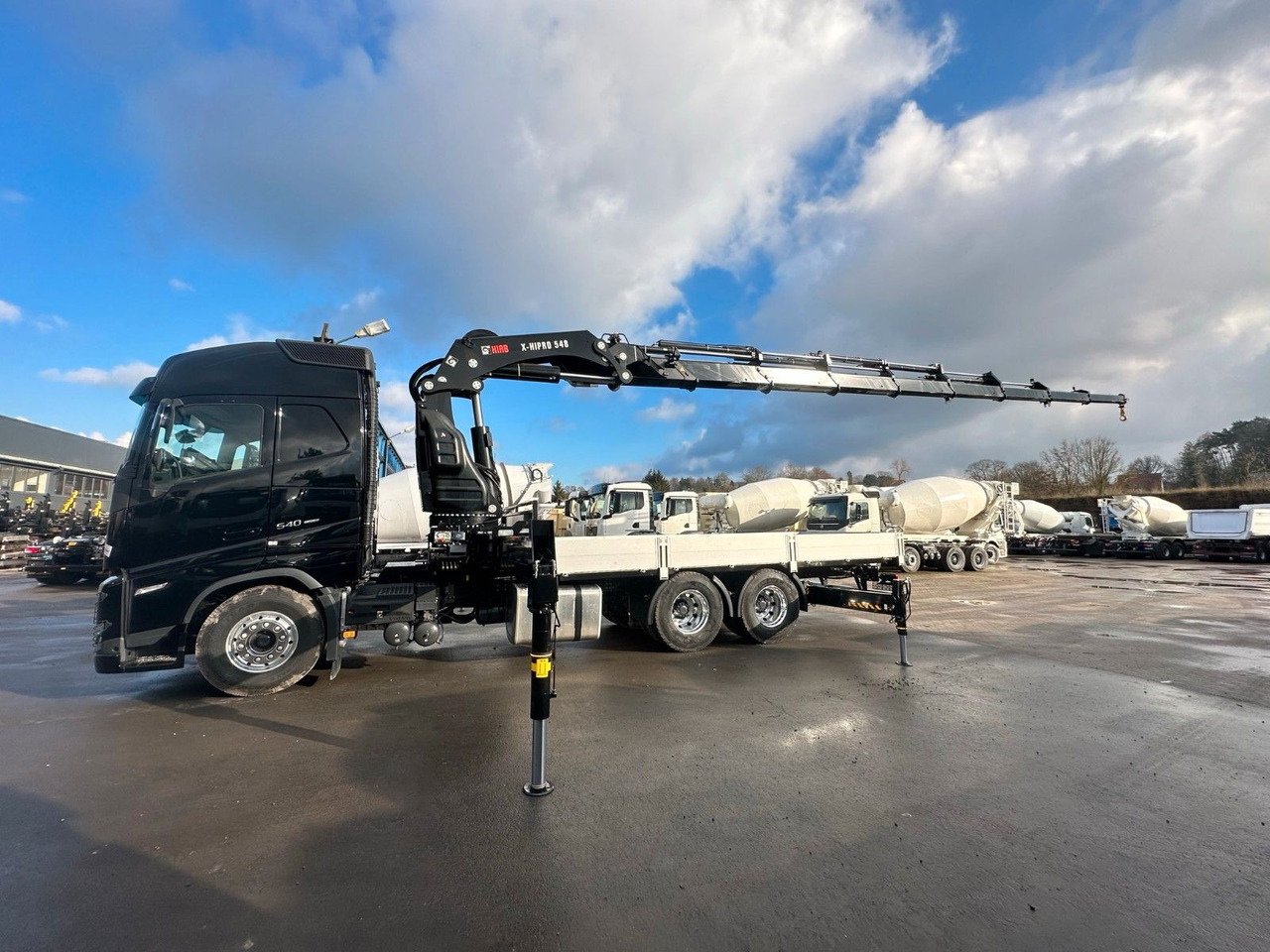 Volvo FH 540 6x4 Euro6e HIAB X-HIPRO 548 E 8 - Darus autó: 2 kép. Volvo FH 540 6x4 Euro6e HIAB X-HIPRO 548 E 8 - Darus autó: 2 kép.