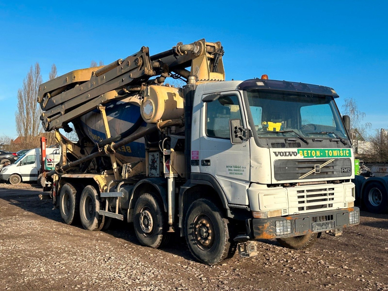 Volvo FM380 8X4 CIFA 28m Fahrmischer Pumpe - Betonpumpa: 1 kép. Volvo FM380 8X4 CIFA 28m Fahrmischer Pumpe - Betonpumpa: 1 kép.