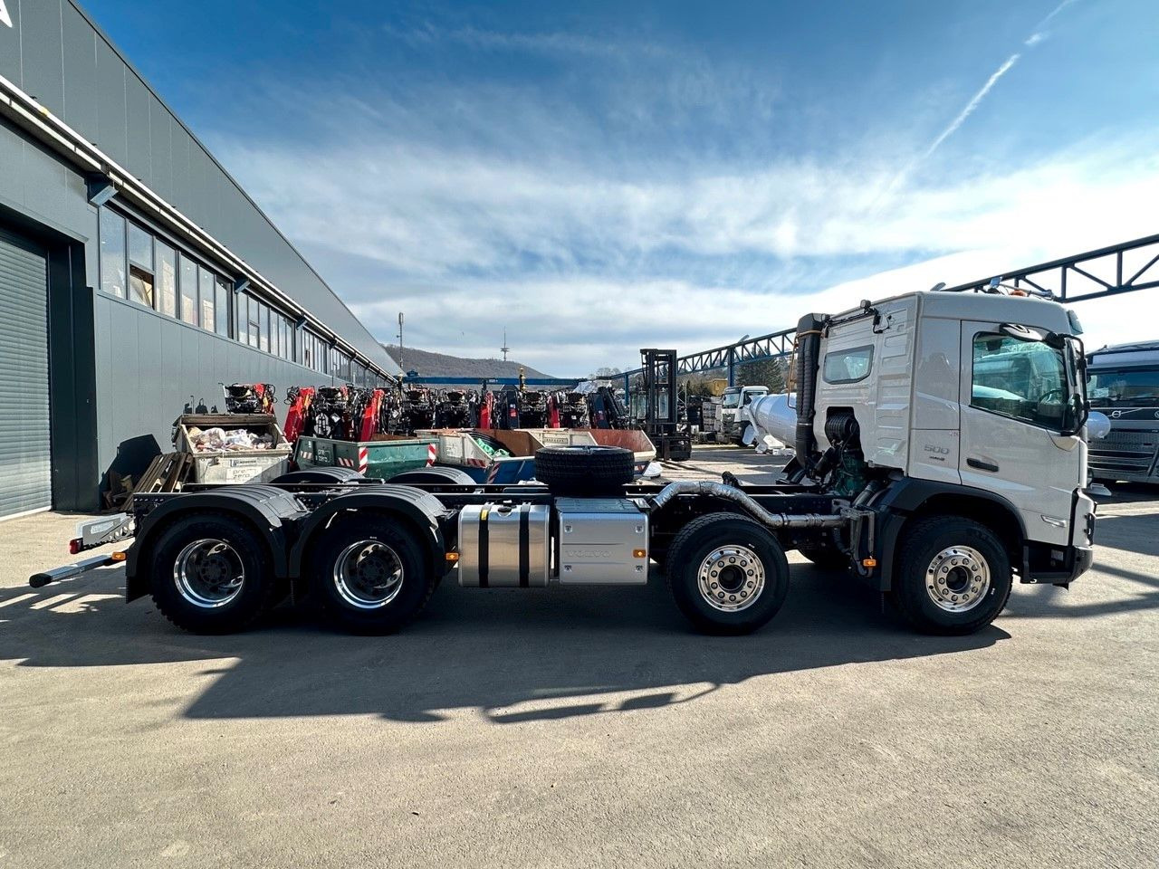 Volvo FMX 500 8x4 - Alvaz teherautó: 5 kép. Volvo FMX 500 8x4 - Alvaz teherautó: 5 kép.