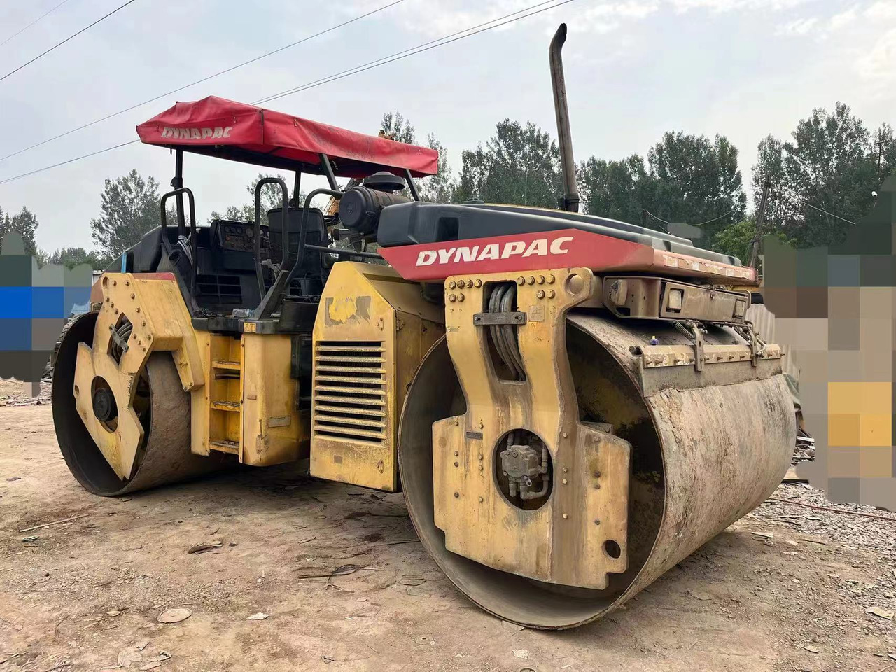 DYNAPAC CC622 - Henger: 1 kép. DYNAPAC CC622 - Henger: 1 kép.