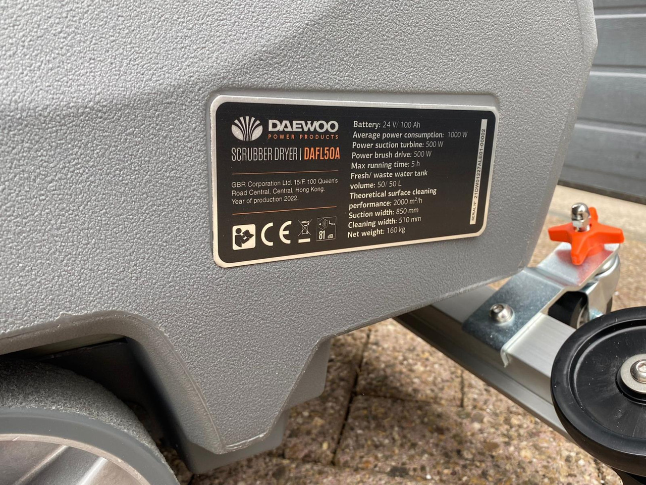 Daewoo DAFL50A Schrobzuigmachine - Takarítógép: 3 kép. Daewoo DAFL50A Schrobzuigmachine - Takarítógép: 3 kép.