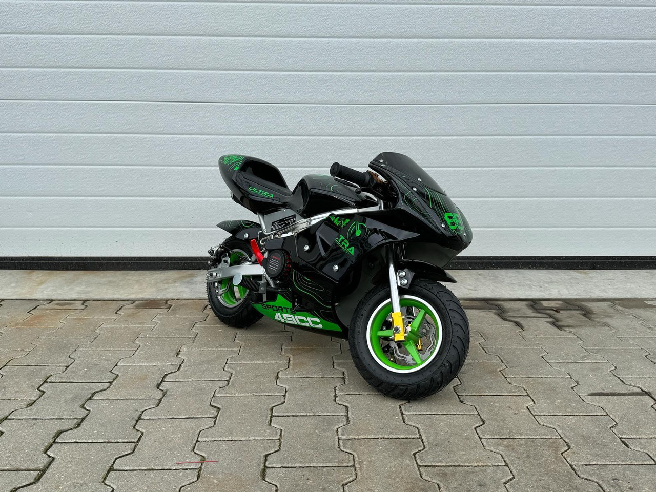 Új Motorkerékpár Mini pitbike 49cc: 1 kép.
