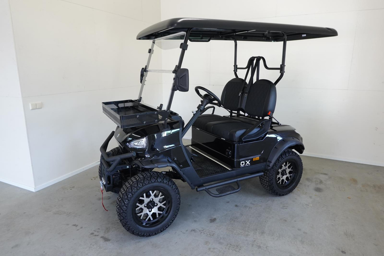 OX KG2 2-pers Verhoogde Golfkar Zilver Nieuw - Golfkocsi: 4 kép. OX KG2 2-pers Verhoogde Golfkar Zilver Nieuw - Golfkocsi: 4 kép.