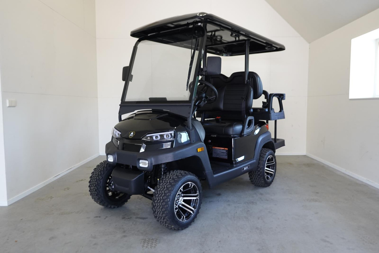 OX ZG4 4-zits Golfkar Zwart Nieuw - Golfkocsi: 1 kép. OX ZG4 4-zits Golfkar Zwart Nieuw - Golfkocsi: 1 kép.