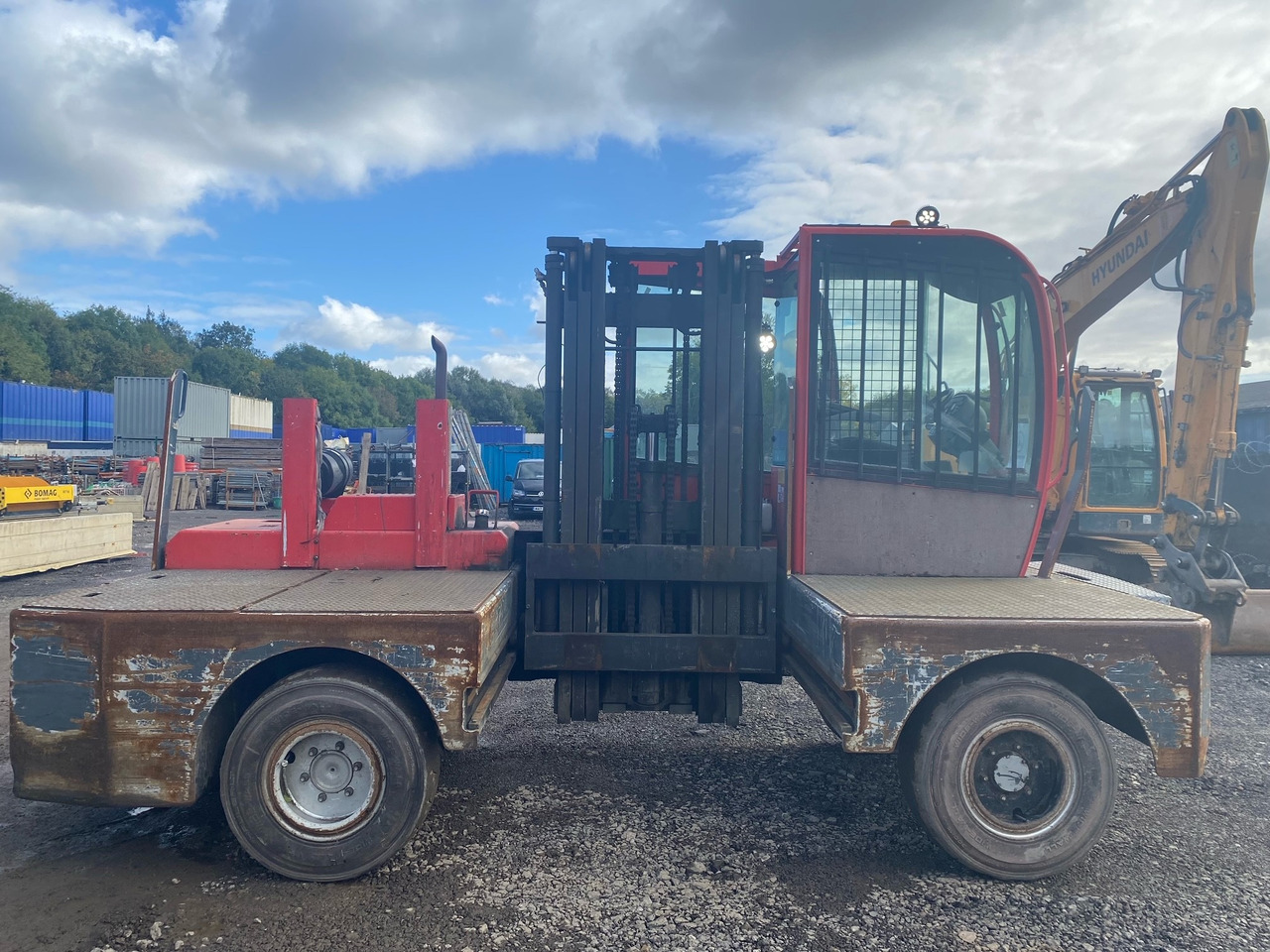 Oldalrakodó targoncá BULMOR DQR50/12/54T: 10 kép.