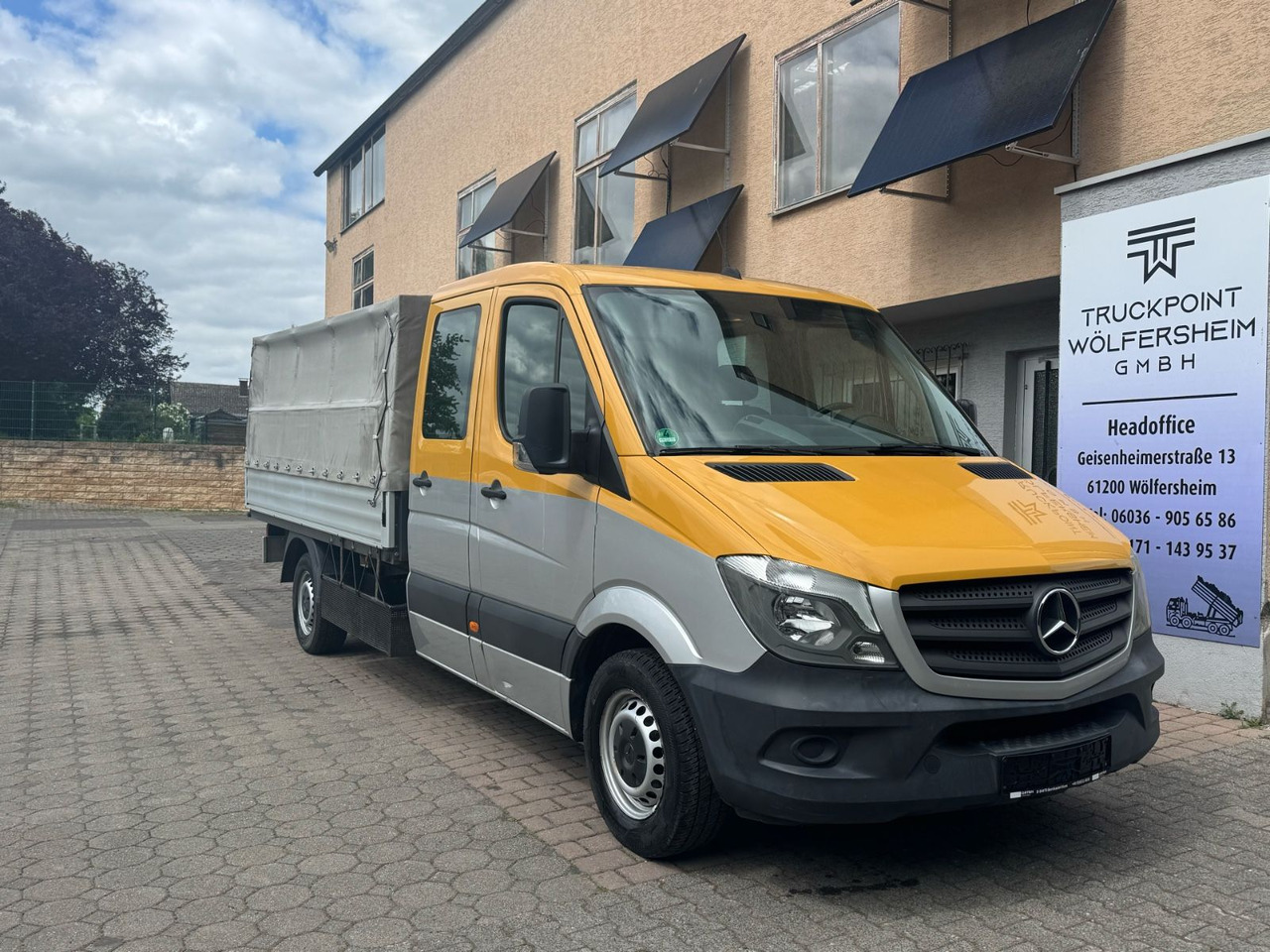 Mercedes-Benz 316 CDI/DK/Ahk/Top-Zustand/Tüv-Neu! - Ponyvás kisteherautó, Duplakabinos kisteherautó: 1 kép. Mercedes-Benz 316 CDI/DK/Ahk/Top-Zustand/Tüv-Neu! - Ponyvás kisteherautó, Duplakabinos kisteherautó: 1 kép.