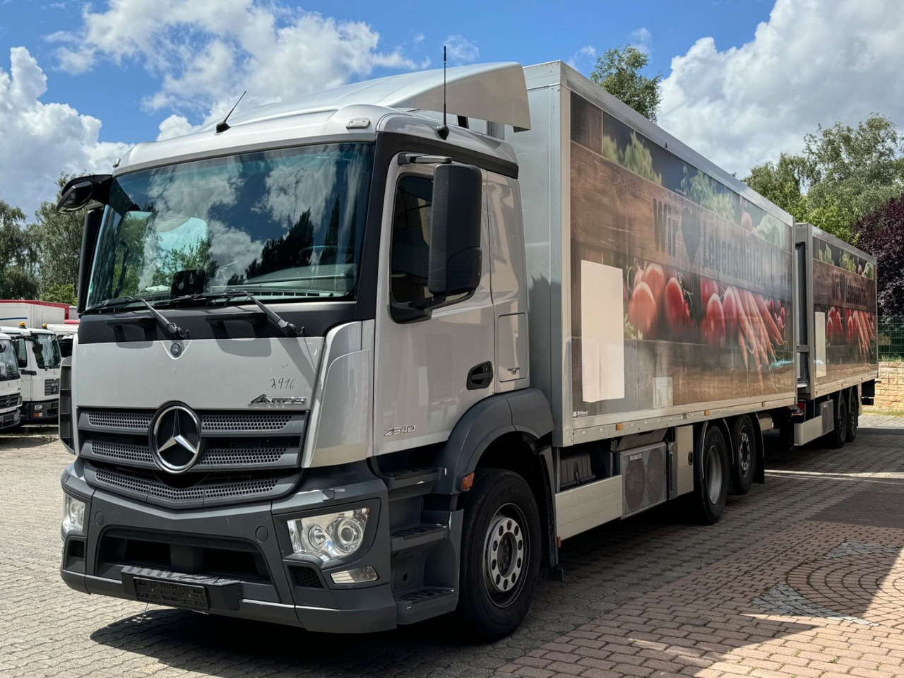 Mercedes-Benz Antos 2540/Durchladbar/2xLBW/Frigoblock/2instock - Hűtős teherautó: 2 kép. Mercedes-Benz Antos 2540/Durchladbar/2xLBW/Frigoblock/2instock - Hűtős teherautó: 2 kép.