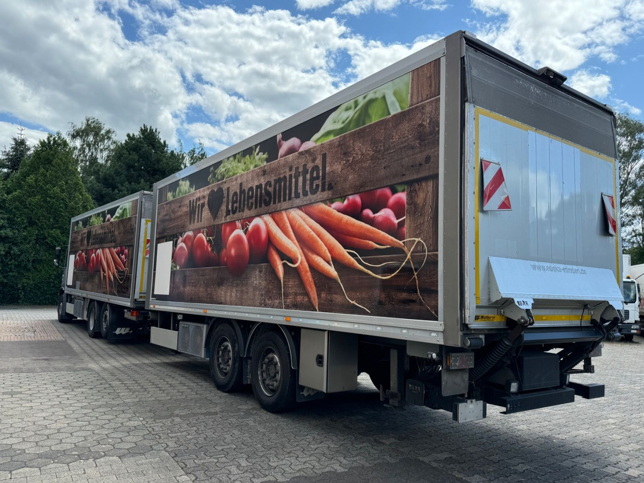 Mercedes-Benz Antos 2540/Durchladbar/Frigoblock/2x LBW/kpl.Zug - Hűtős teherautó: 5 kép. Mercedes-Benz Antos 2540/Durchladbar/Frigoblock/2x LBW/kpl.Zug - Hűtős teherautó: 5 kép.