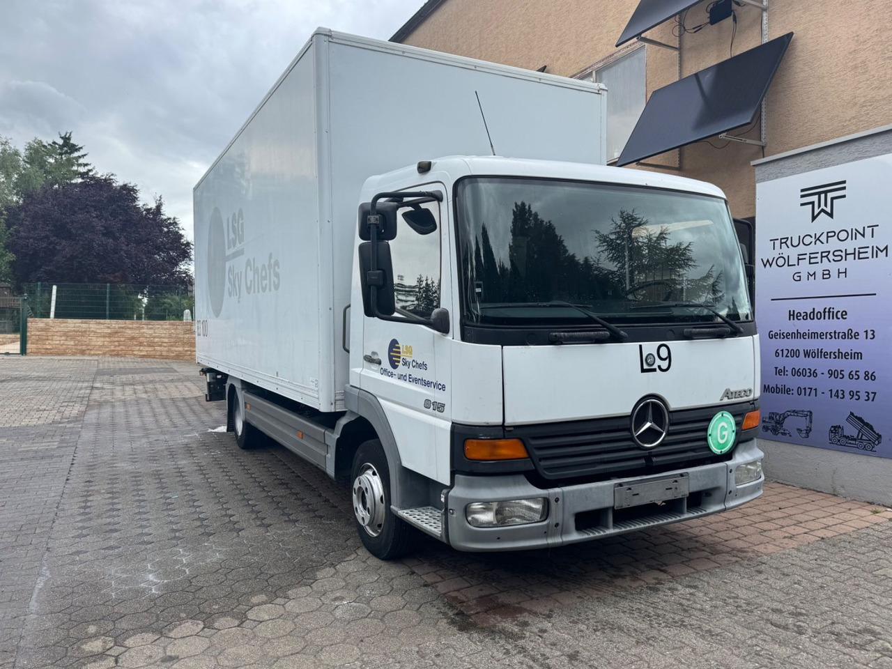 Mercedes-Benz Atego 815/LBW/B-L/KAMERA/ - Dobozos kisteherautó: 1 kép. Mercedes-Benz Atego 815/LBW/B-L/KAMERA/ - Dobozos kisteherautó: 1 kép.