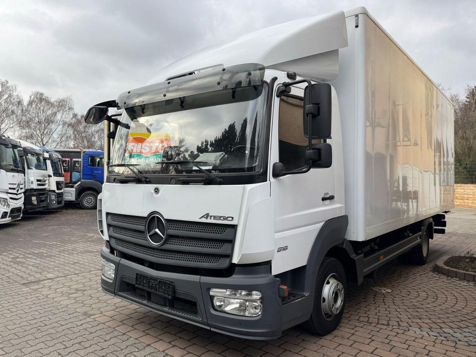Mercedes-Benz Atego 816/Möbelkoffer/Brake-Assist/Lane-Assi - Dobozos felépítményű teherautó: 2 kép. Mercedes-Benz Atego 816/Möbelkoffer/Brake-Assist/Lane-Assi - Dobozos felépítményű teherautó: 2 kép.