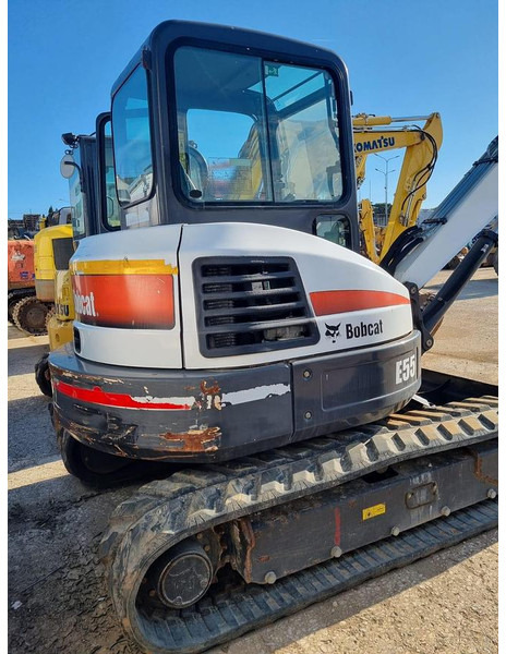Bobcat E55 - Minikotró: 4 kép. Bobcat E55 - Minikotró: 4 kép.