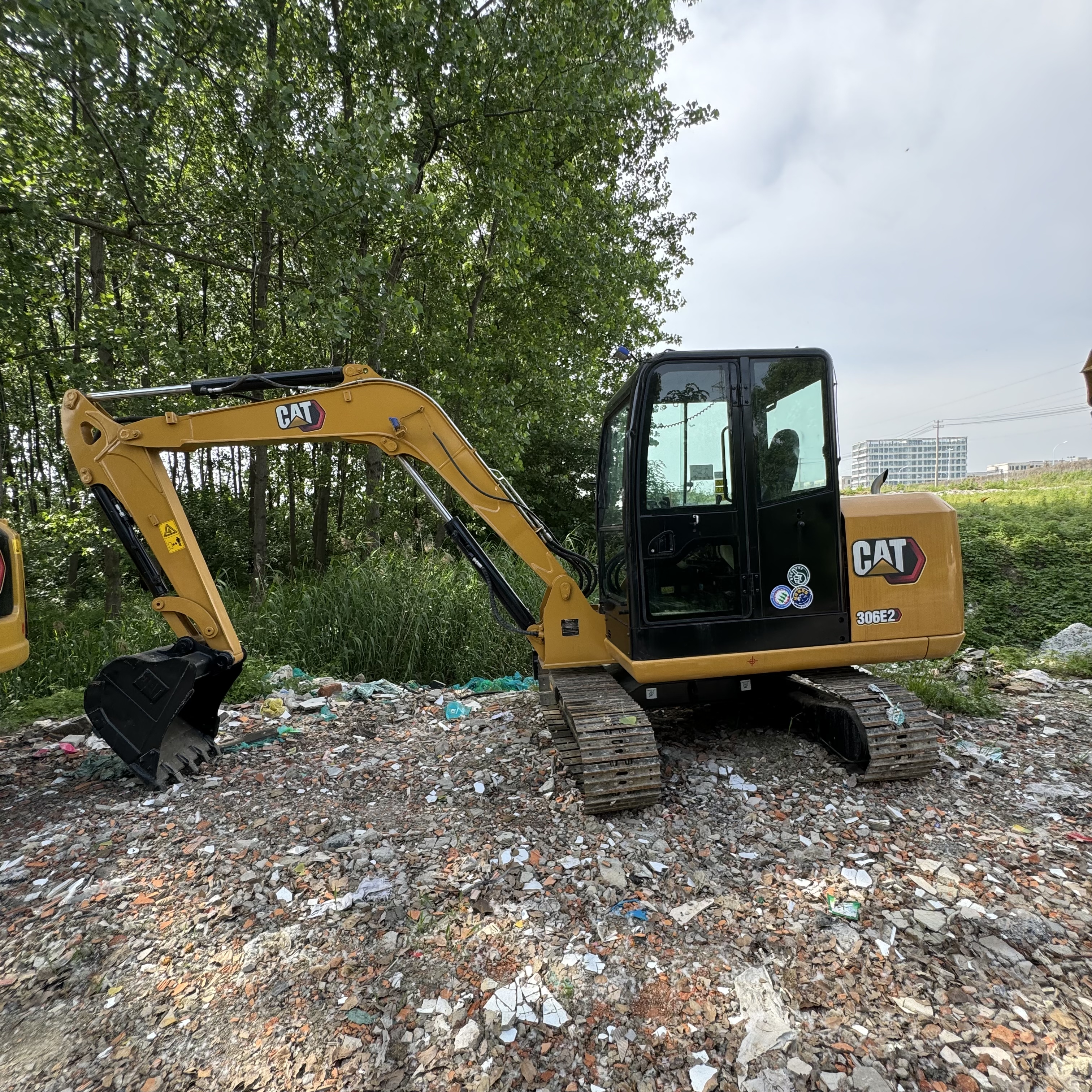 CATERPILLAR 306E2 - Minikotró: 5 kép. CATERPILLAR 306E2 - Minikotró: 5 kép.
