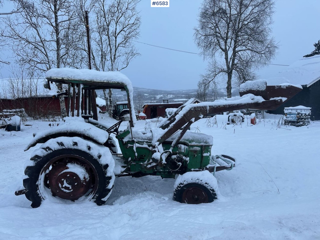 1969 Deutz D5005 tractor w/ front loader. Rep. object. - Traktor: 2 kép. 1969 Deutz D5005 tractor w/ front loader. Rep. object. - Traktor: 2 kép.