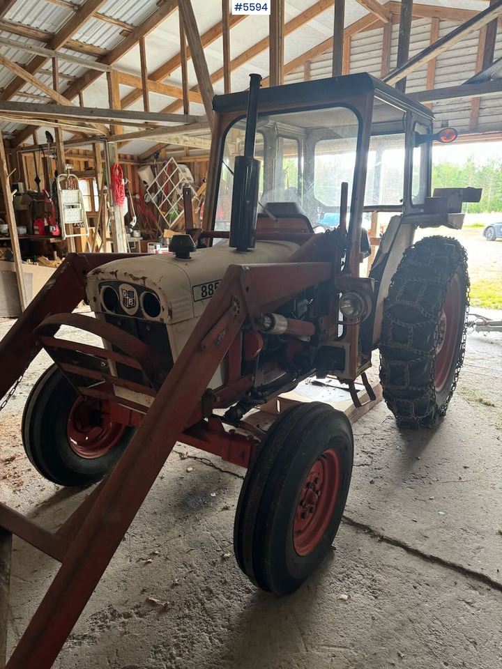 1974 David Brown 885 w/ loaders and chain. - Traktor: 1 kép. 1974 David Brown 885 w/ loaders and chain. - Traktor: 1 kép.