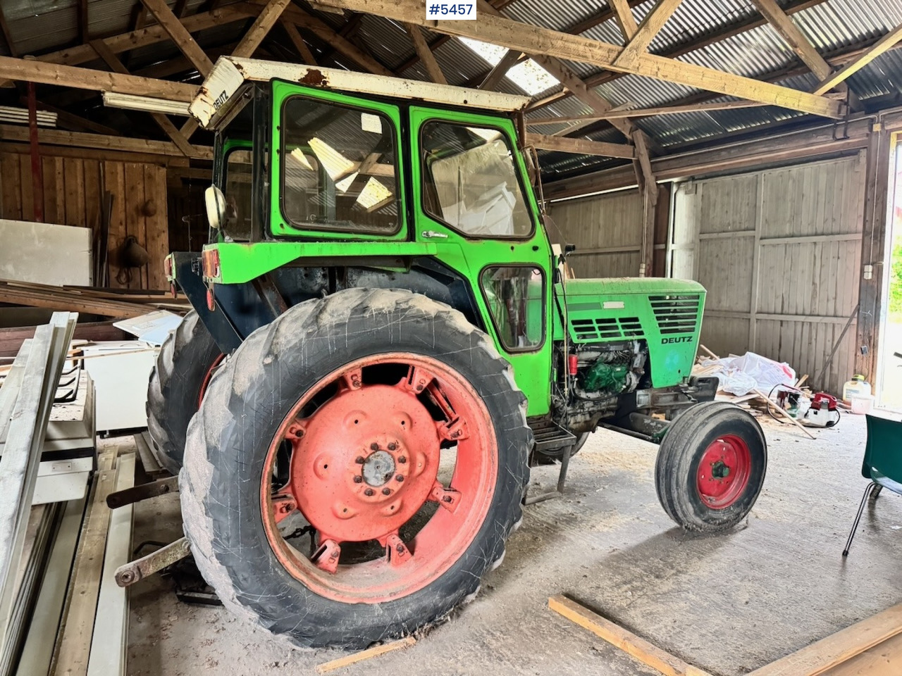 1977 Deutz D60 4x2 Tractor. - Traktor: 3 kép. 1977 Deutz D60 4x2 Tractor. - Traktor: 3 kép.