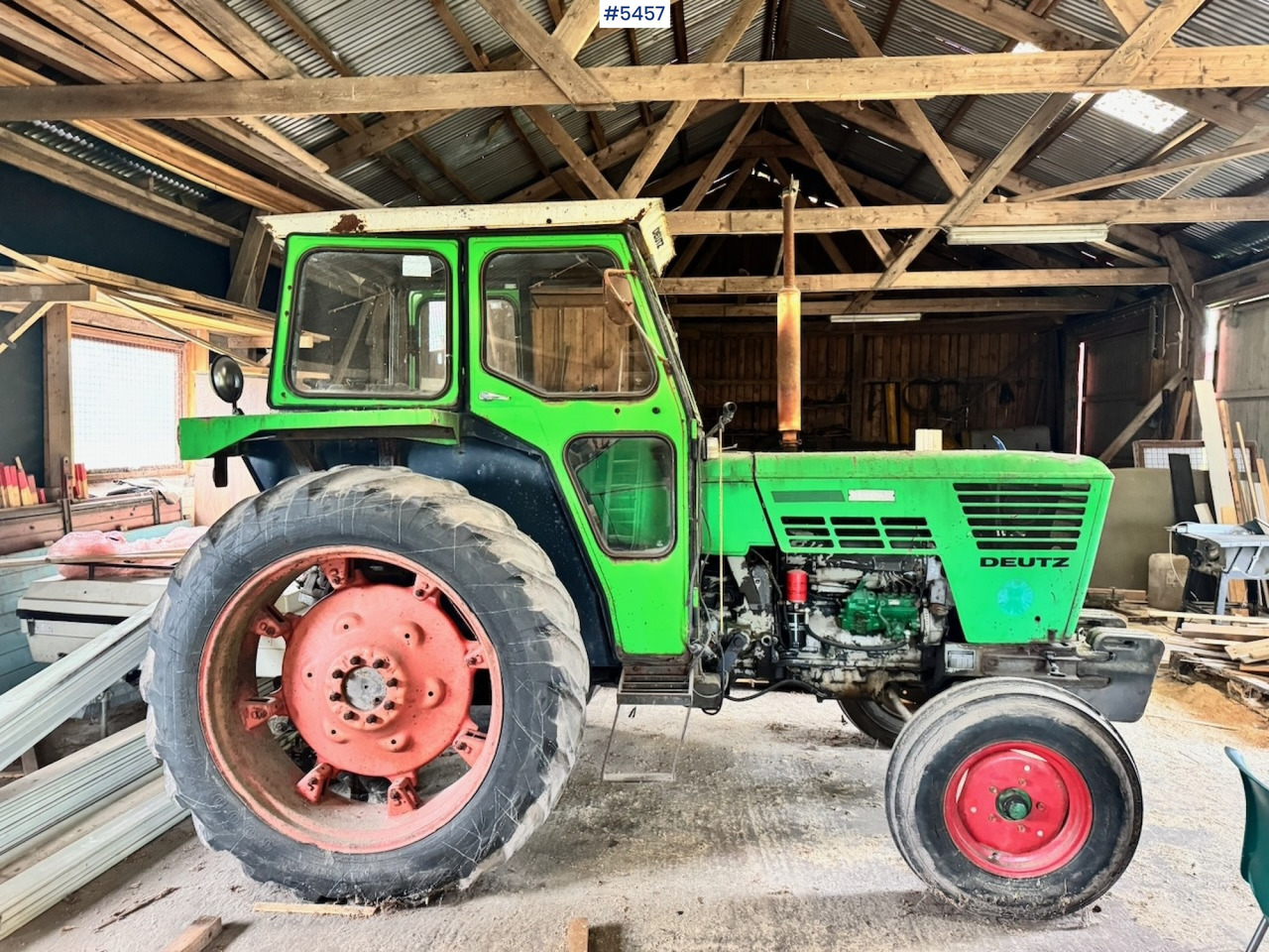 1977 Deutz D60 4x2 Tractor. - Traktor: 1 kép. 1977 Deutz D60 4x2 Tractor. - Traktor: 1 kép.