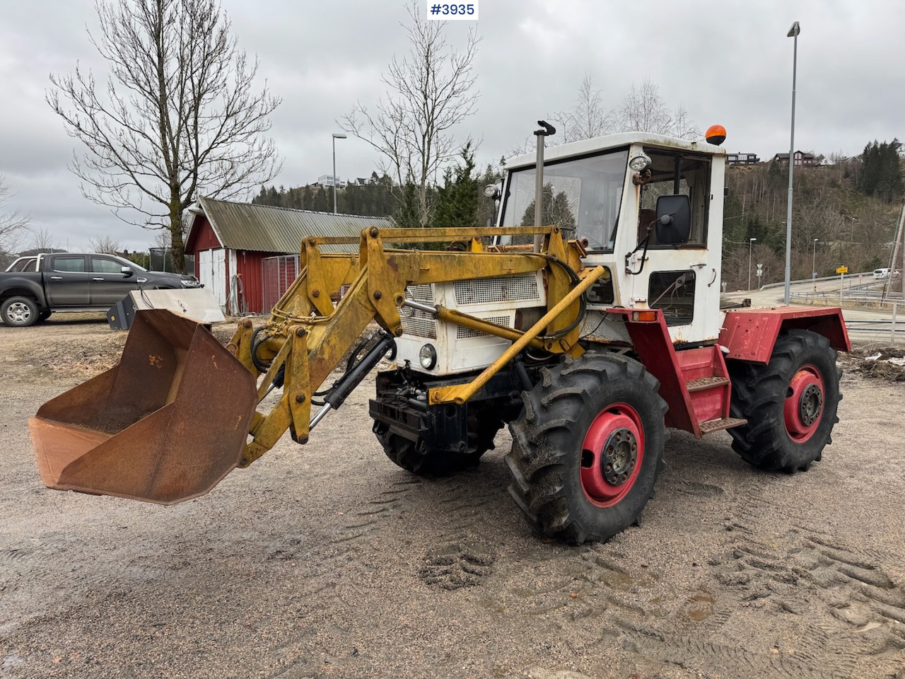 1977 MB Trac 800 Mercedes-Benz w/front loader - Traktor: 3 kép. 1977 MB Trac 800 Mercedes-Benz w/front loader - Traktor: 3 kép.