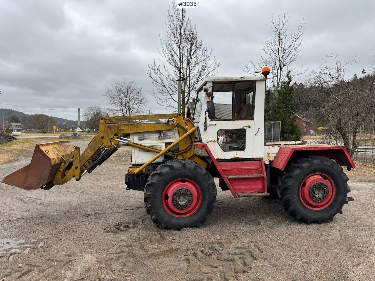 1977 MB Trac 800 Mercedes-Benz w/front loader - Traktor: 4 kép. 1977 MB Trac 800 Mercedes-Benz w/front loader - Traktor: 4 kép.