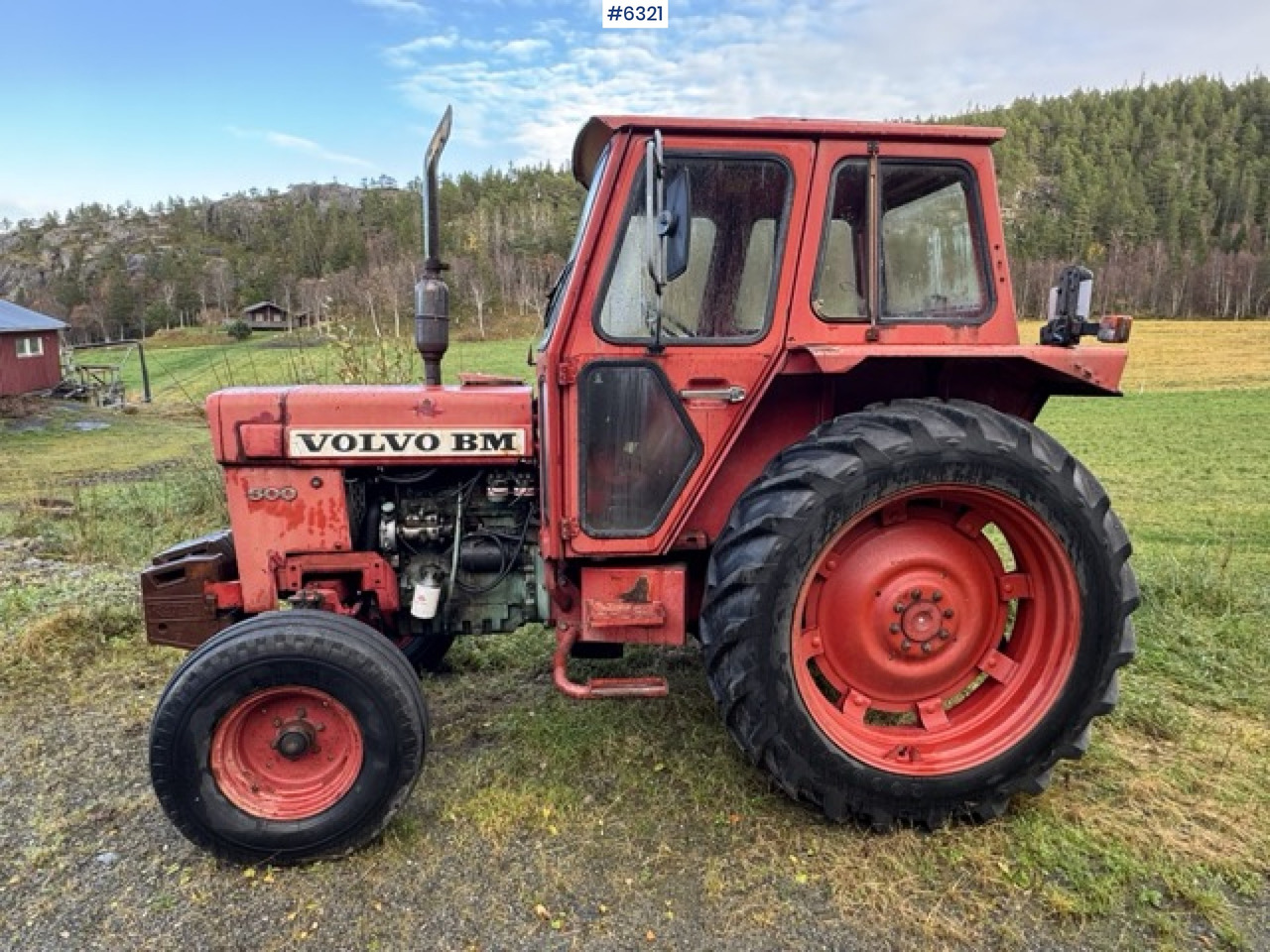 1977 Volvo BM 500 tractor - Traktor: 1 kép. 1977 Volvo BM 500 tractor - Traktor: 1 kép.