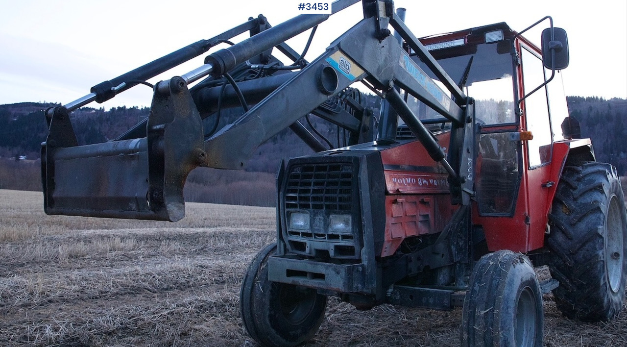 1984 Valmet 505 turbo w/ Front loader - Traktor: 2 kép. 1984 Valmet 505 turbo w/ Front loader - Traktor: 2 kép.